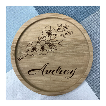Custom Bamboo Coaster Printing 16