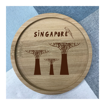 Custom Bamboo Coaster Printing 16