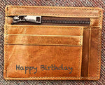 Custom Genuine Leather Card holder 12