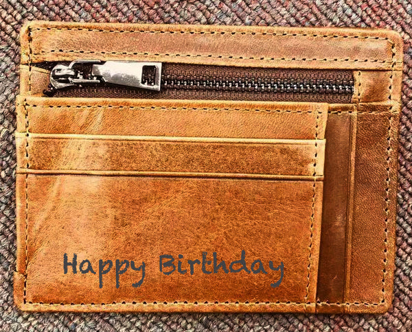 Custom Genuine Leather Card holder 12