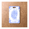 Custom Bamboo Luggage Tag 13