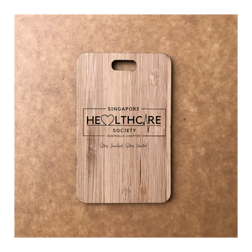 Custom Bamboo Luggage Tag 13