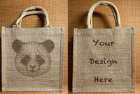 Custom Jute Bag 01 (26x27x10cm)