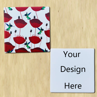 Branded coasters Singapore - Customised coasters and promotional coasters with fast delivery, no MOQ and premium quality from coaster supplier Singapore