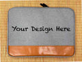 Custom laptop case 15 inch grey