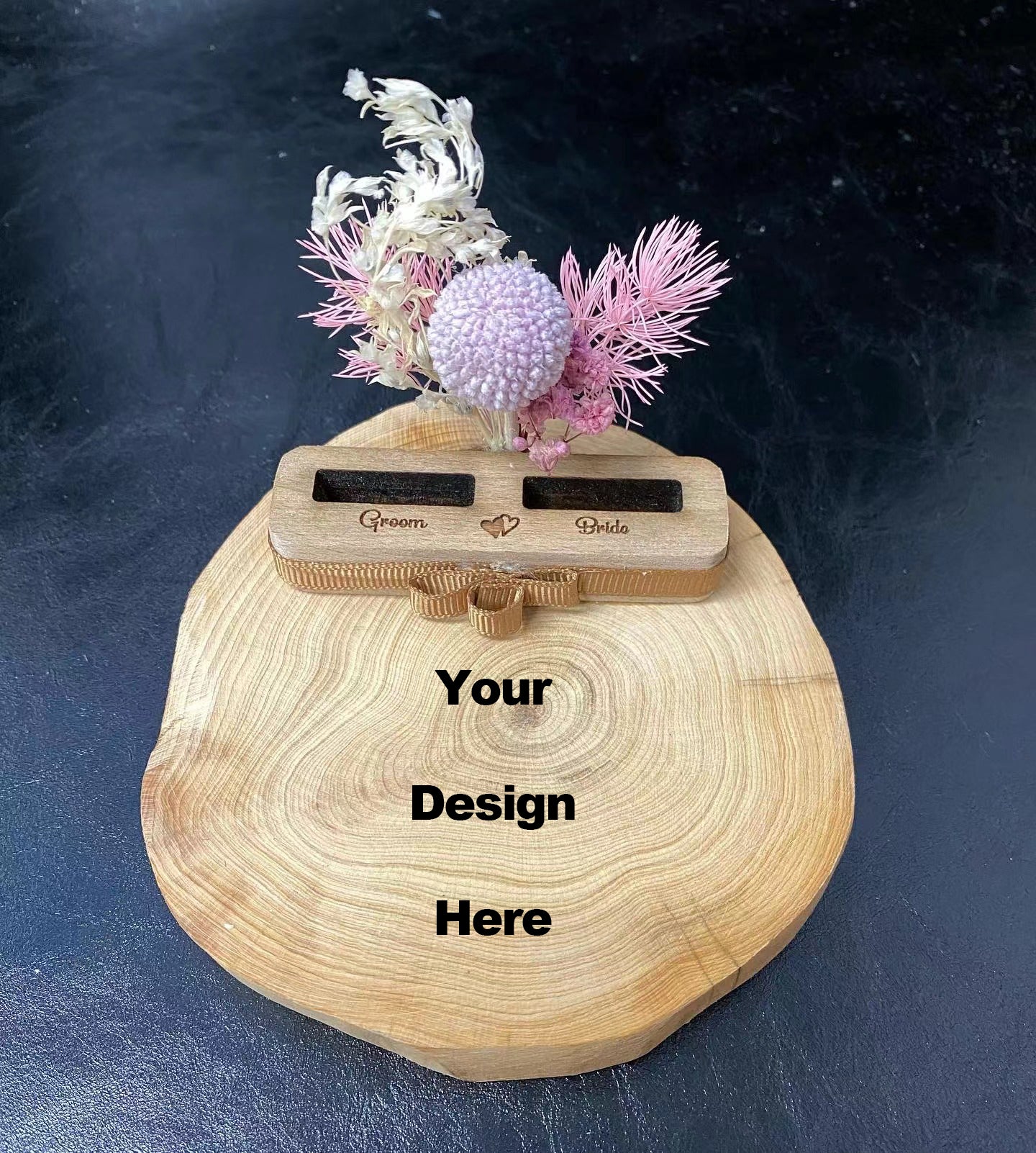Customise Wedding Ring Holder 02 TheXstyle Pte Ltd