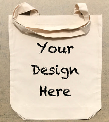 Custom tote bag printing 68 （34x38x8cm, 12Oz)
