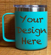 Custom Stainless Steel Coffee Mugs 06(12 Oz)