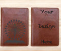 Custom Genuine Leather Passport holder 01