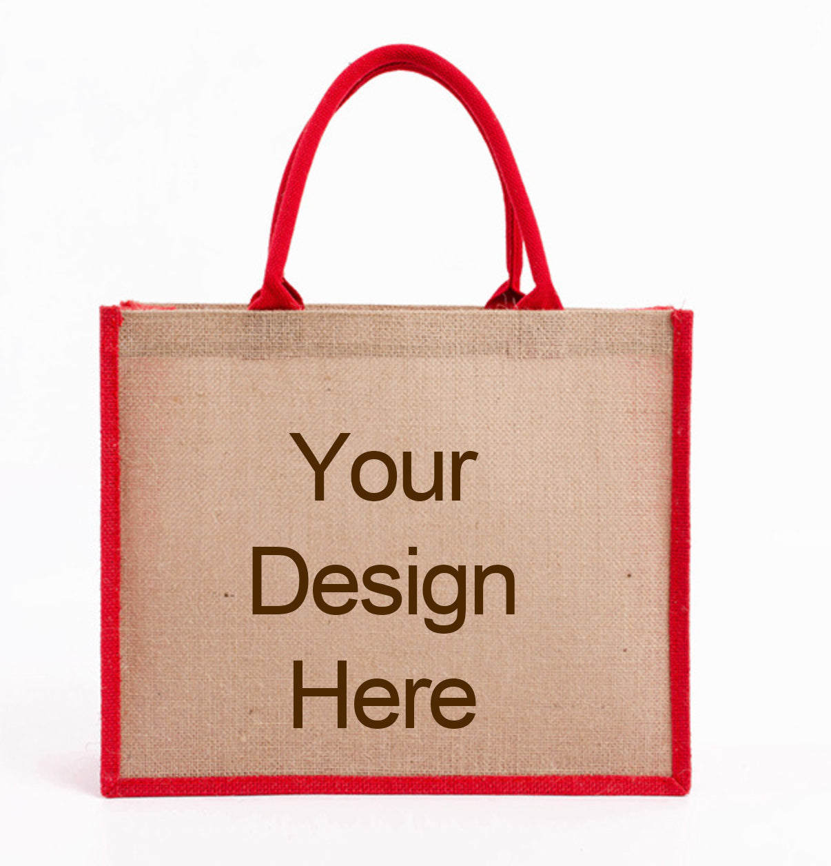 Custom Jute Bag 05 39x31x15cm TheXstyle Pte Ltd