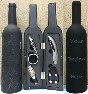 Custom wine opener set