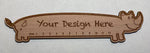 Custom Solid Wood Ruler 02