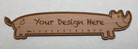 Custom Solid Wood Ruler 02