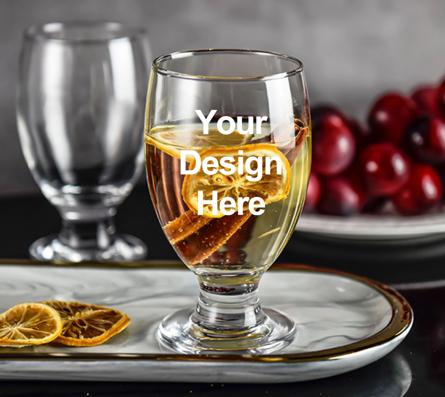 Custom Whisky Glass Mug Printing 12 with company logo Singapore