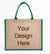 Custom Jute Bag 06 (39x31x15cm)