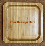 Eco Friendly Bamboo Tray 09 (20x20x2cm)