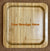 Eco Friendly Bamboo Tray 09 (20x20x2cm)