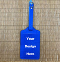 Custom PU Luggage Tag 33a