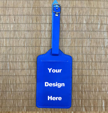 Custom PU Luggage Tag 33a