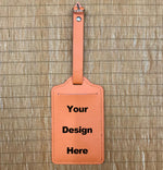 Custom PU Luggage Tag 34a