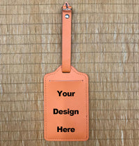 Custom PU Luggage Tag 34a