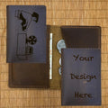 Custom Genuine Leather card holder 15