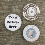 Custom Wood Fridge Magnet 01