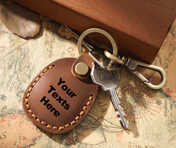 Custom discount woven keychain