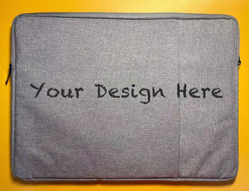 Custom laptop case 15 inch grey A