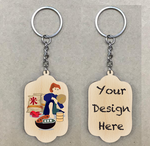 wooden keychain 01