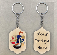 wooden keychain 01
