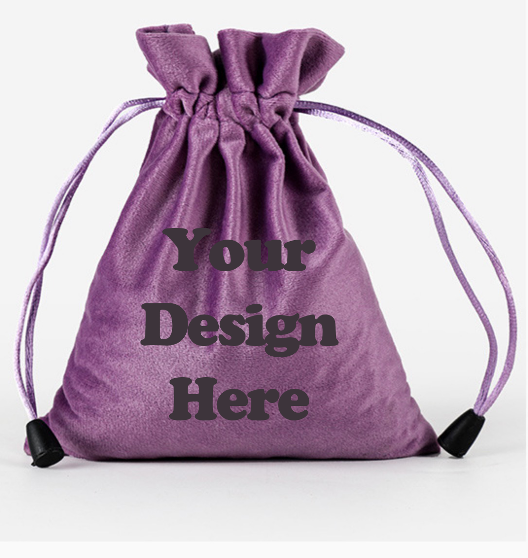 Custom Denim Drawstring Bag to make your personal gift or