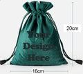 Custom Velvet Drawstring Bag 05 (16x20cm)