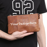 Custom Genuine Leather Pouch 03