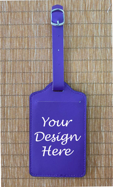 Custom PU Luggage Tag 36a