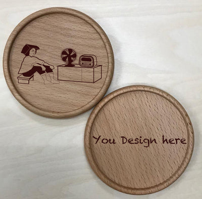 Promotional coasters Singapore - Custom coasters with no MOQ, fast delivery and premium quality for corporate gifts and events