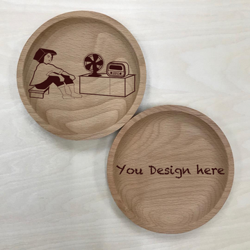Custom Solid Wood Coaster Printing 33