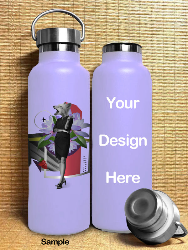 Custom thermos flask water bottle as premium gift or corporate