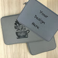 Custom laptop case grey