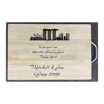 Custom bamboo Chop board Printing