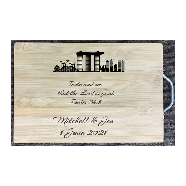 Custom bamboo Chop board Printing