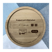 Custom Bamboo Coaster Printing 16