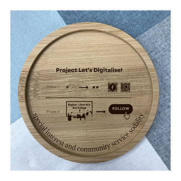 Custom Bamboo Coaster Printing 16