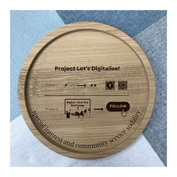 Custom Bamboo Coaster Printing 16