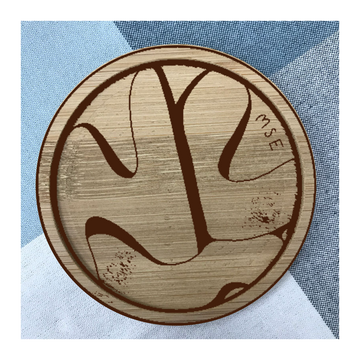 Custom Bamboo Coaster Printing 16