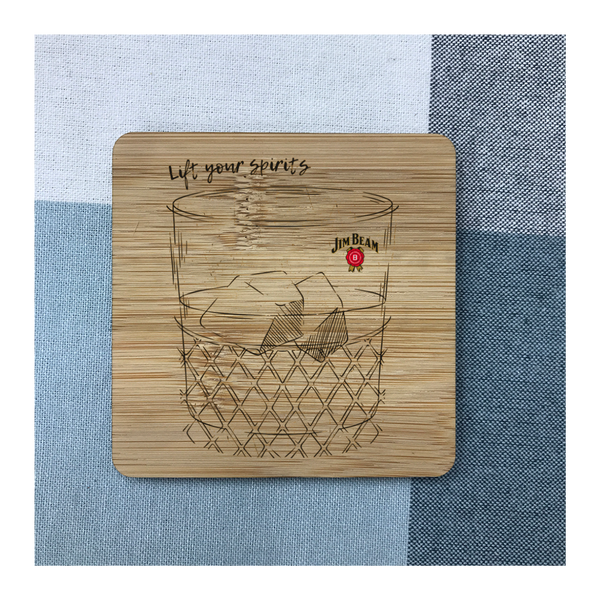 Custom Bamboo Coaster Printing 08
