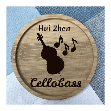 Custom Bamboo Coaster Printing 16