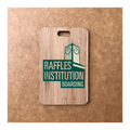 Custom Bamboo Luggage Tag 13