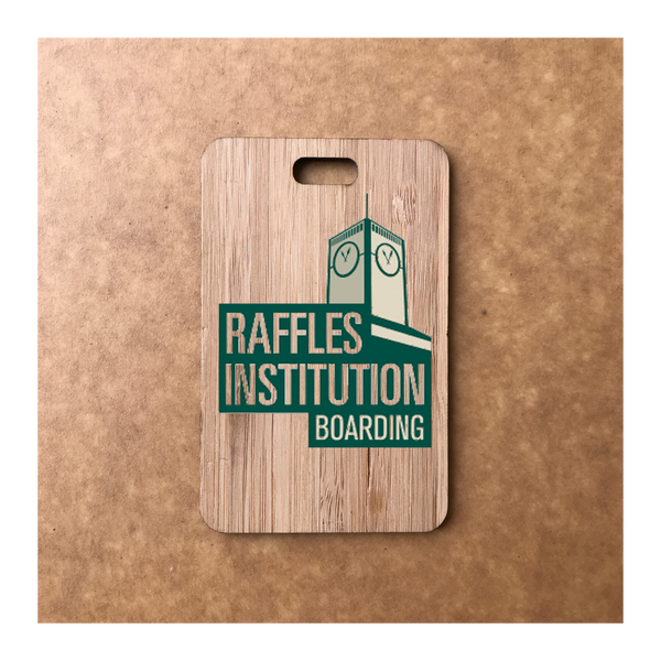 Custom Bamboo Luggage Tag 13