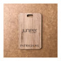 Custom Bamboo Luggage Tag 13